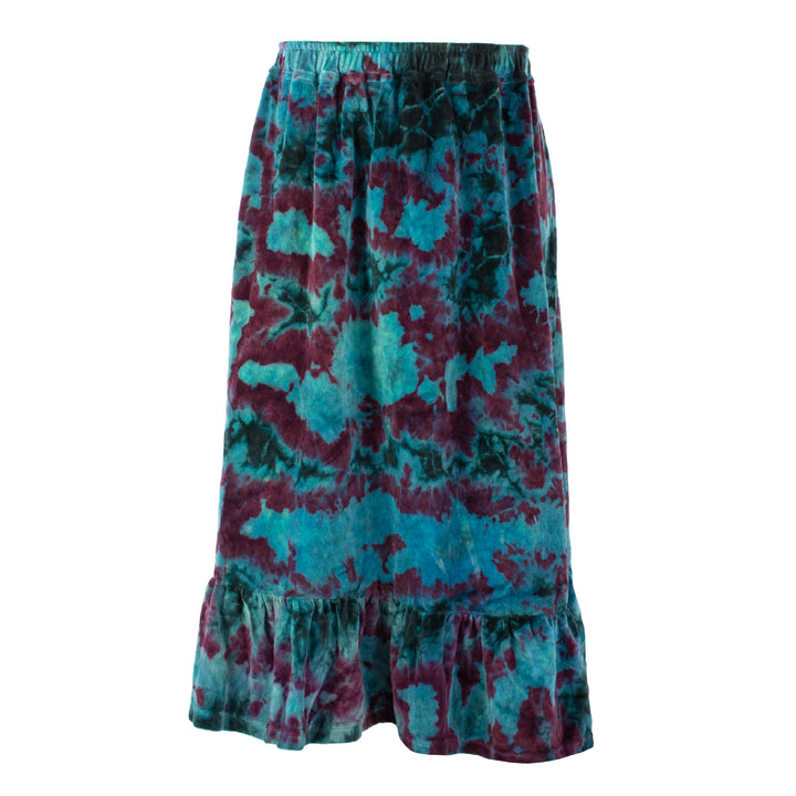 Janis Vibes Velvet Tie Dye Skirt