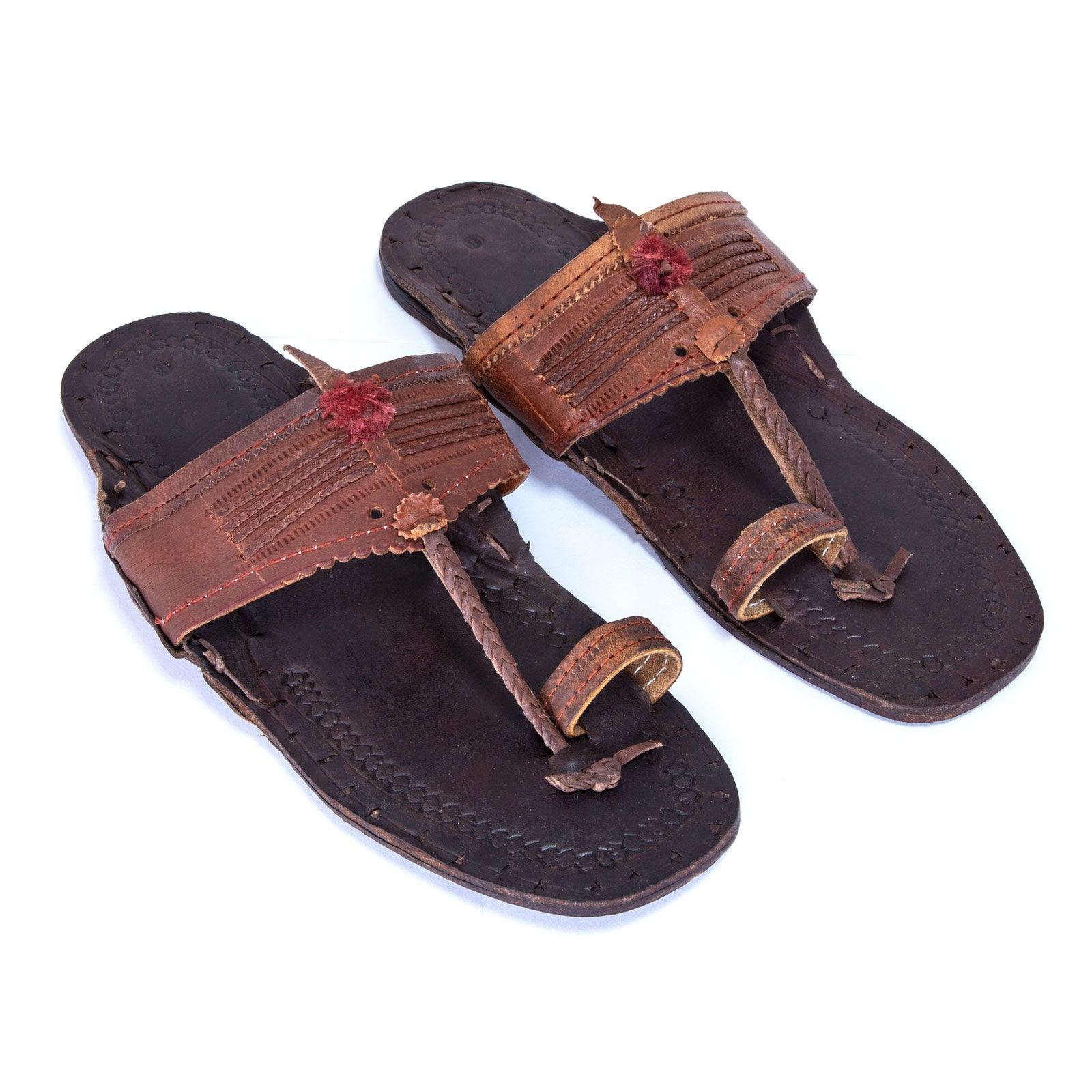 Michael Handmade Men's Leather Sandals, Clothing | Judaica Web Store