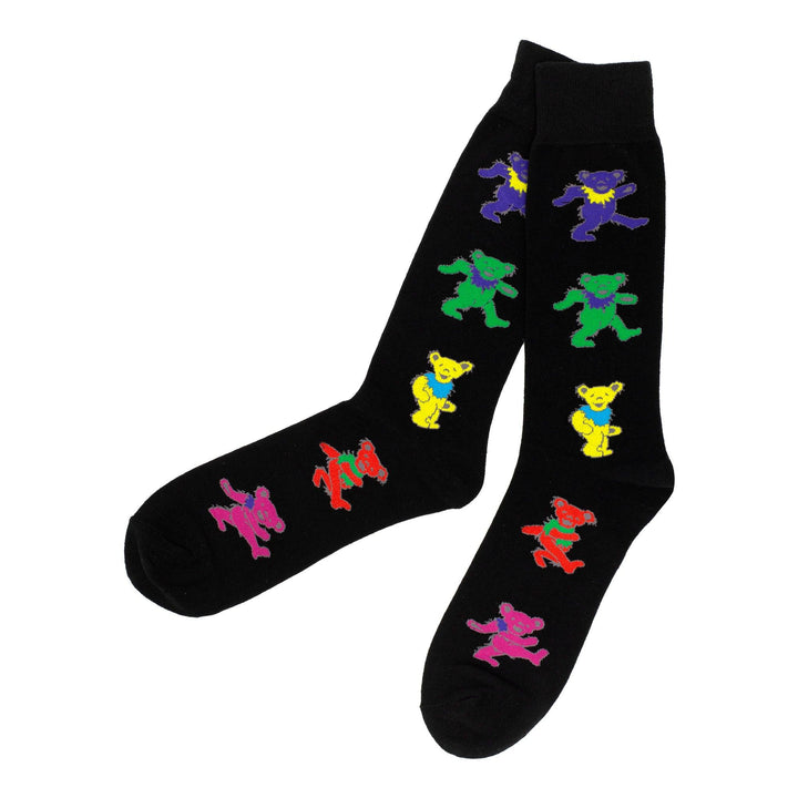 Grateful Dead Dancing Bear Men's Socks