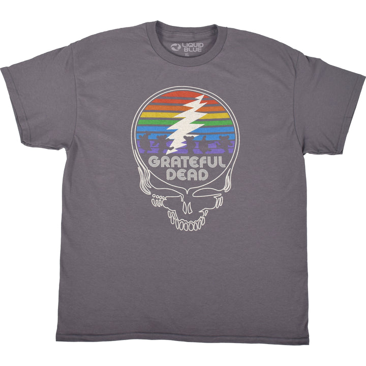 Grateful Dead Spectrum Steal Your Face T Shirt