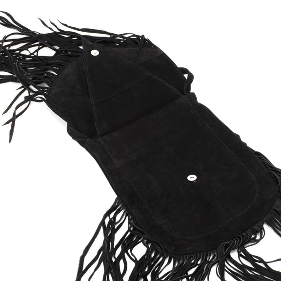 Fringe Leather Shoulder Bag – Hippie Shop