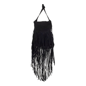 Fringe Leather Shoulder Bag – Hippie Shop
