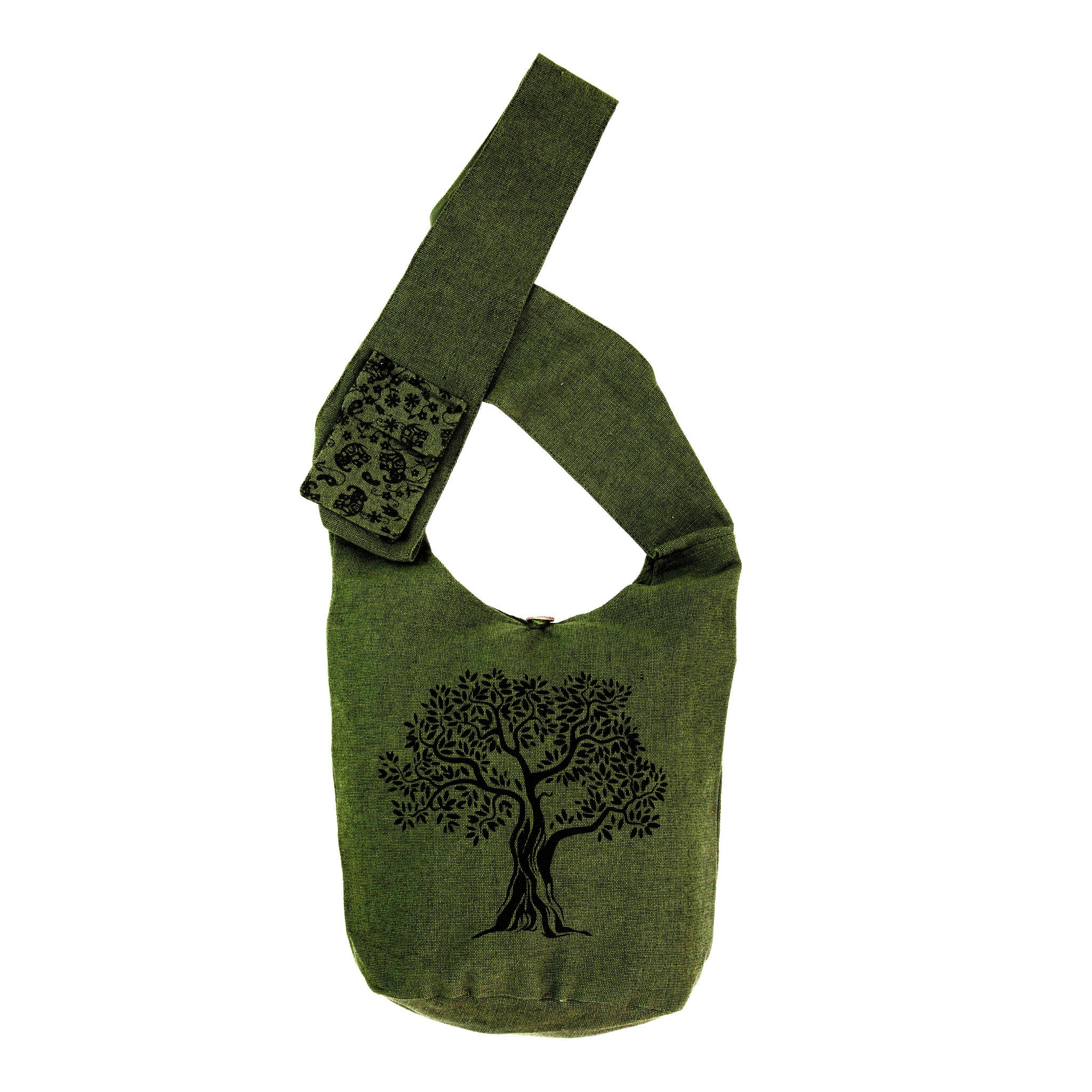 Tree of Life Shoulder Bag Hunter Green