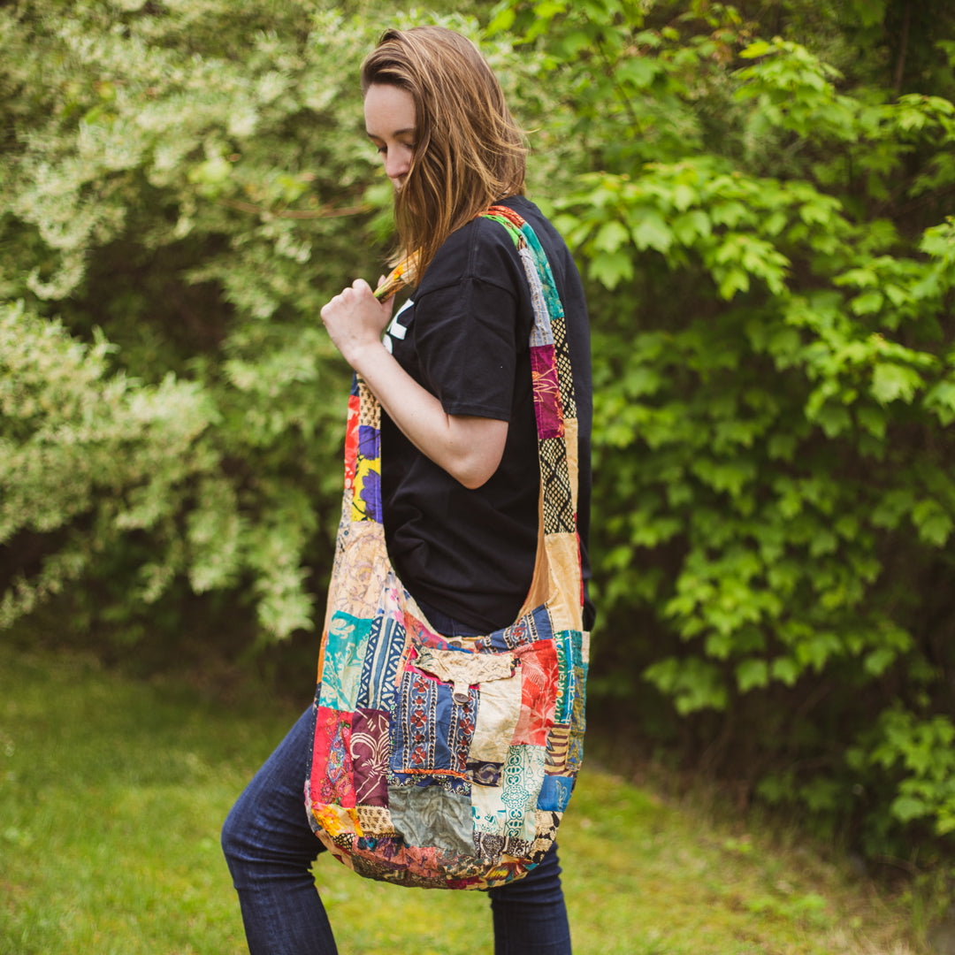 Unique Design100% Hemp Cross Body Purse Hippie Bag Handmade with Love. –  Volo Style