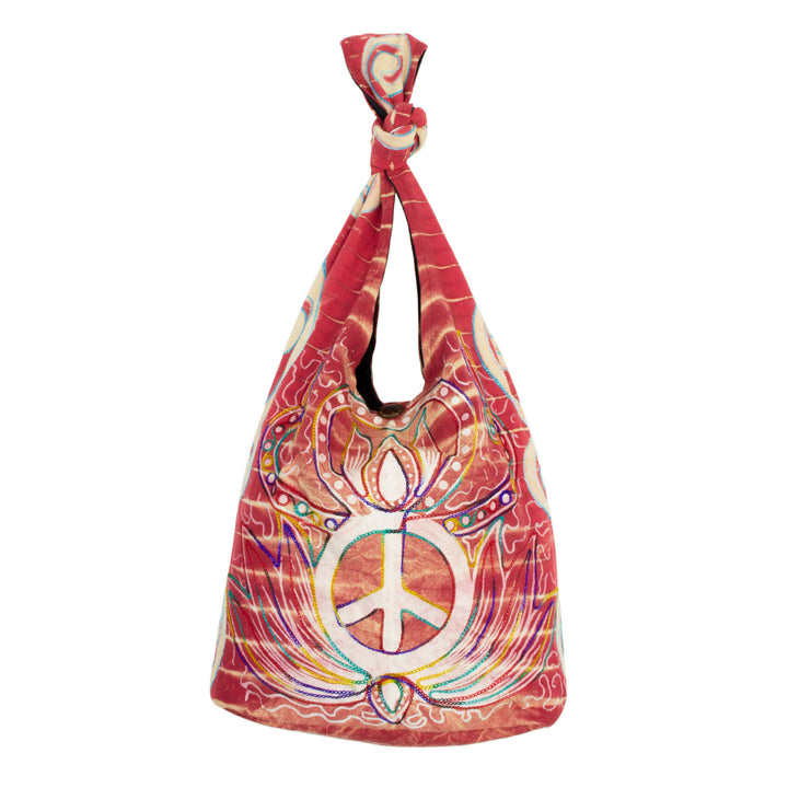 Perpetual Peace Tie Dye Shoulder Bag