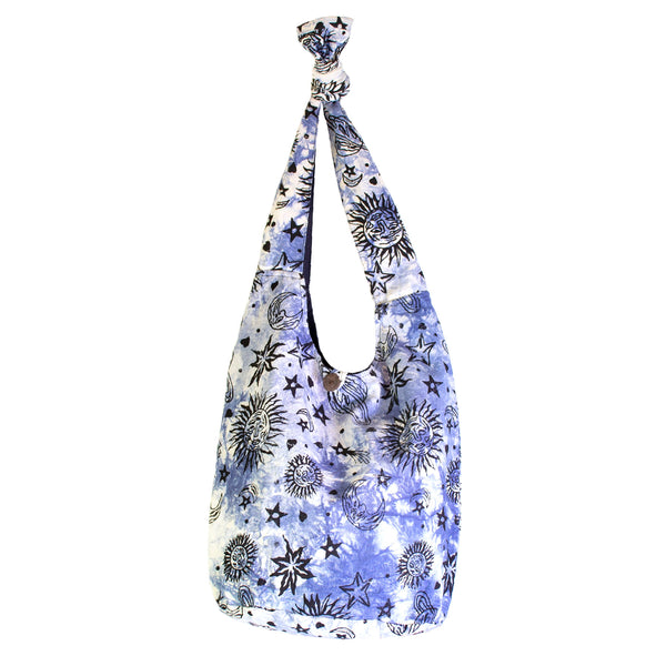 Celestial Space Tie Dye Shoulder Bag