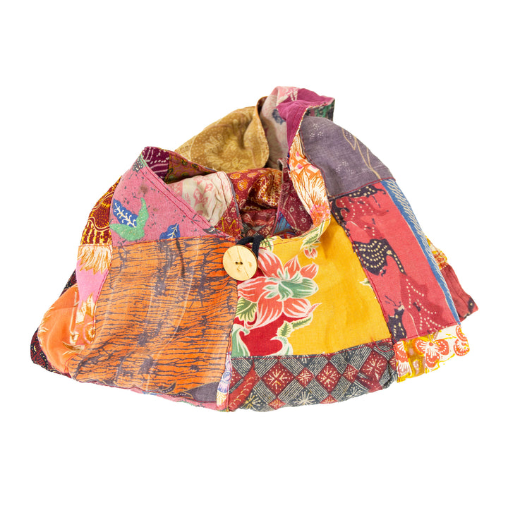 Sari Patchwork Shoulder Bag