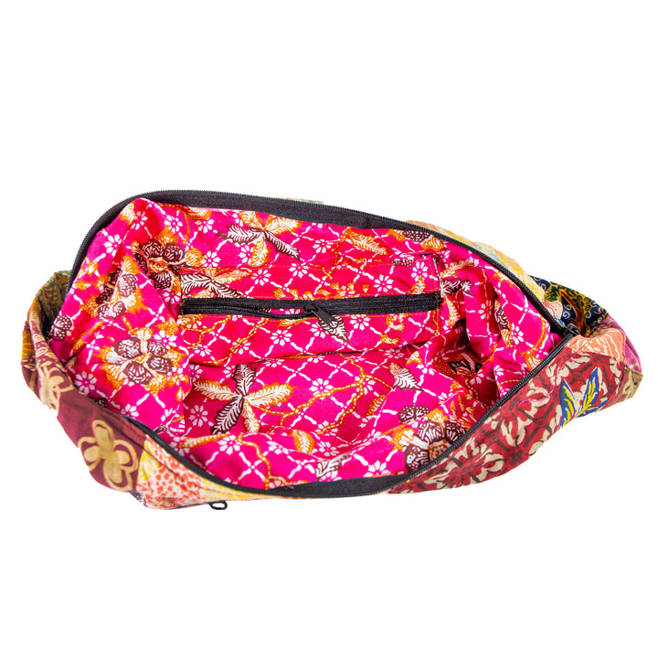 Recycled Sari Shoulder Bag