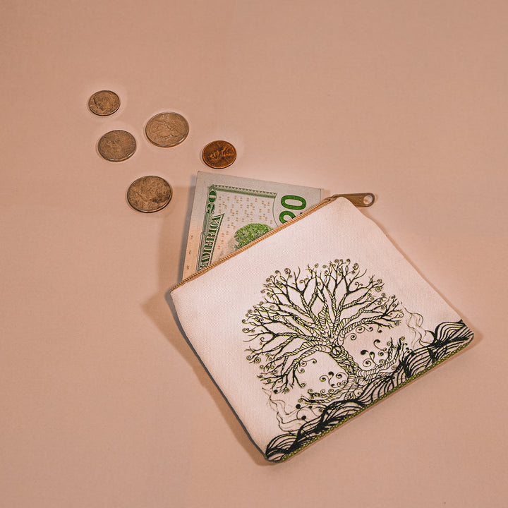 Peaceful Tree of Life Coin Purse