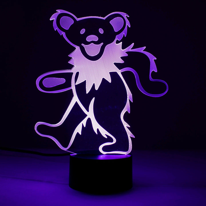 Grateful Dead Dancing Bear LED Lamp