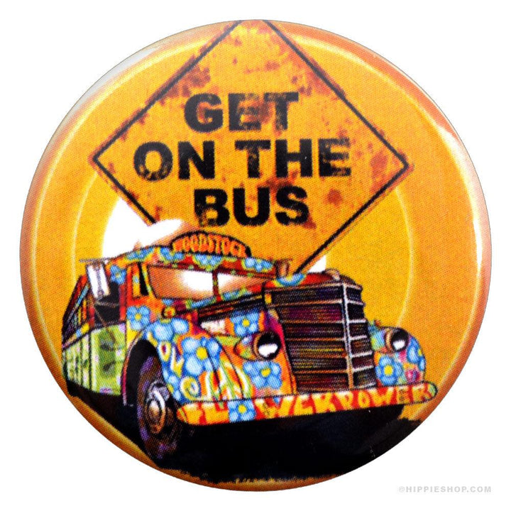 Woodstock: Get on the Bus Button