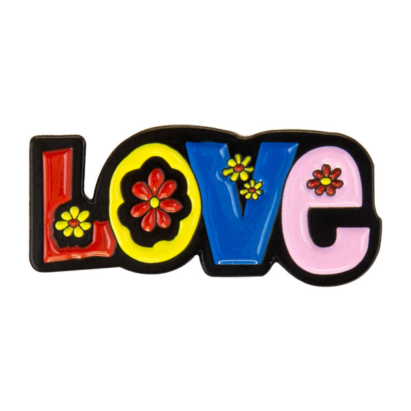 Love Flowers Pin