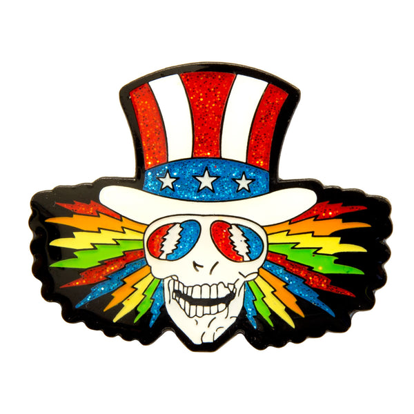 Uncle Sam Head Pin