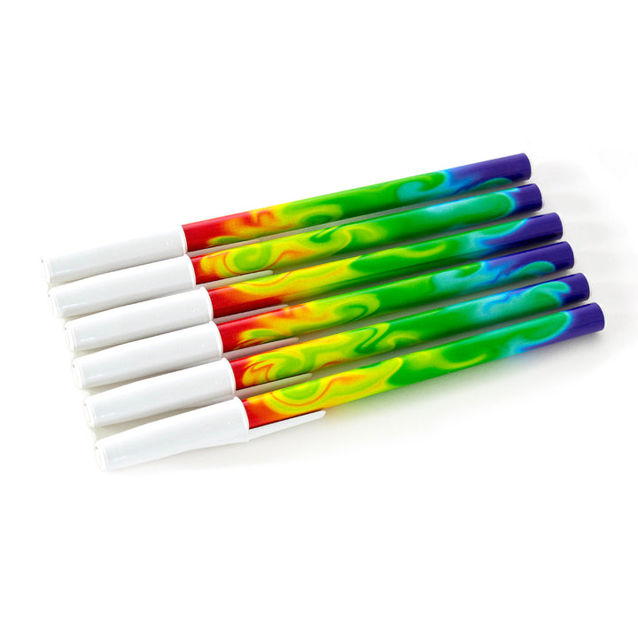 Tie Dye Pens - 6 pack