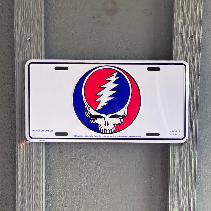 Grateful Dead Steal Your Face License Plate