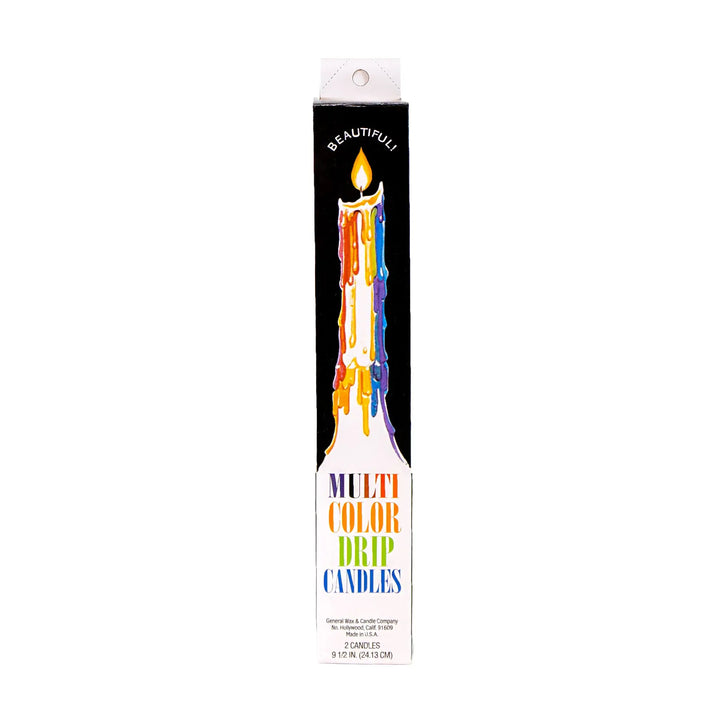 MultiColor Drip Candles Hippie Shop