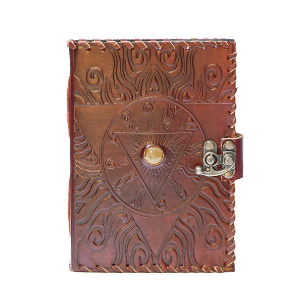 All-Seeing Eye Leather Journal