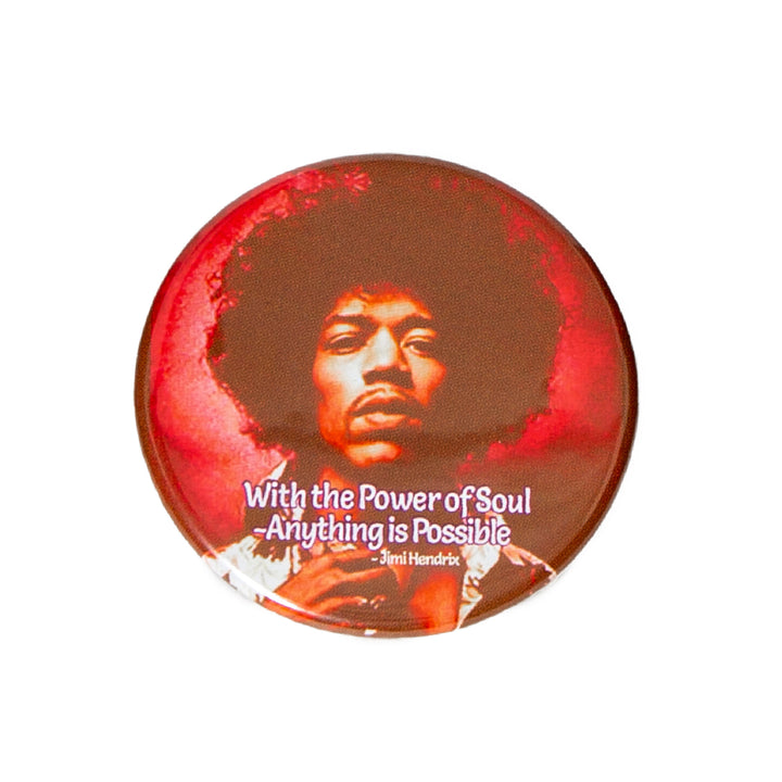 Jimi Hendrix Power of Soul Button