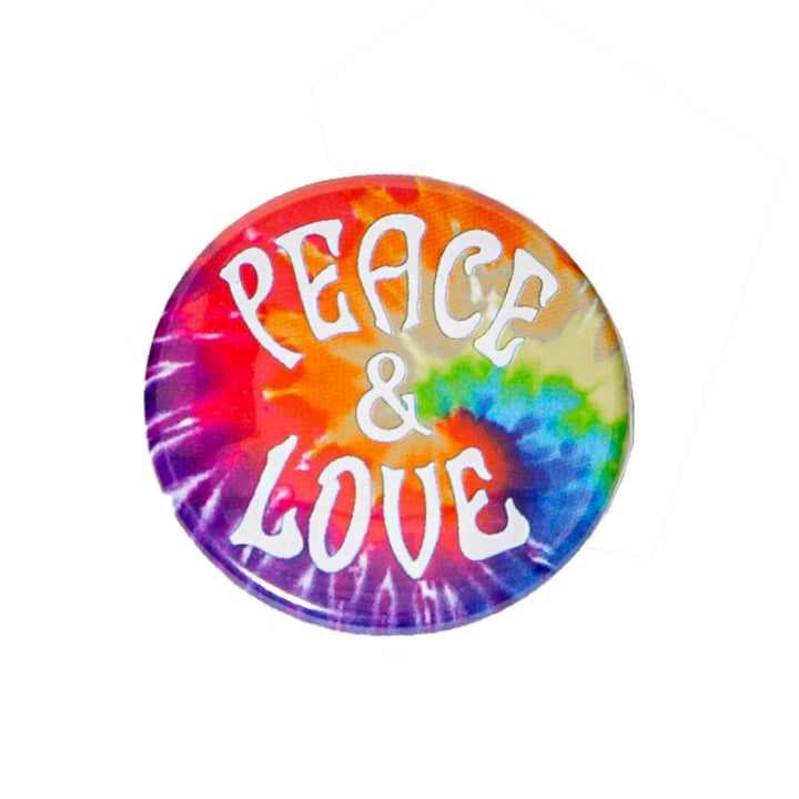 Peace and Love Button