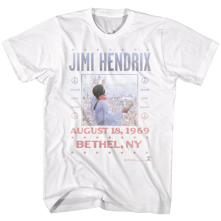 Jimi Hendrix Woodstock T Shirt