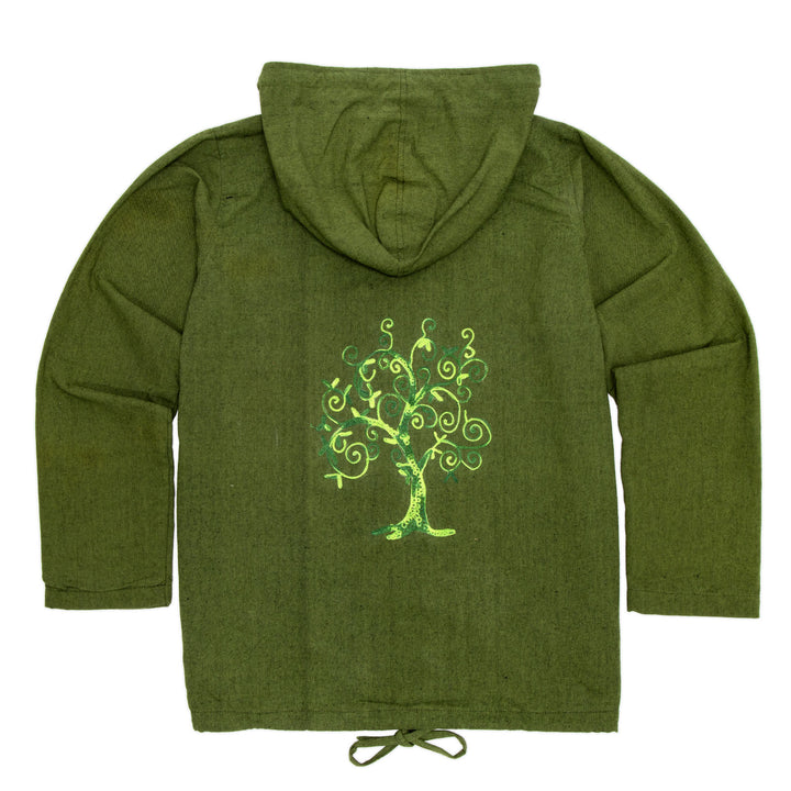 Tree of Life Embroidered Hoodie