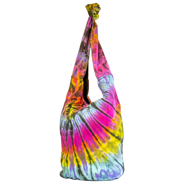 Technicolor Tie Dye Shoulder Bag