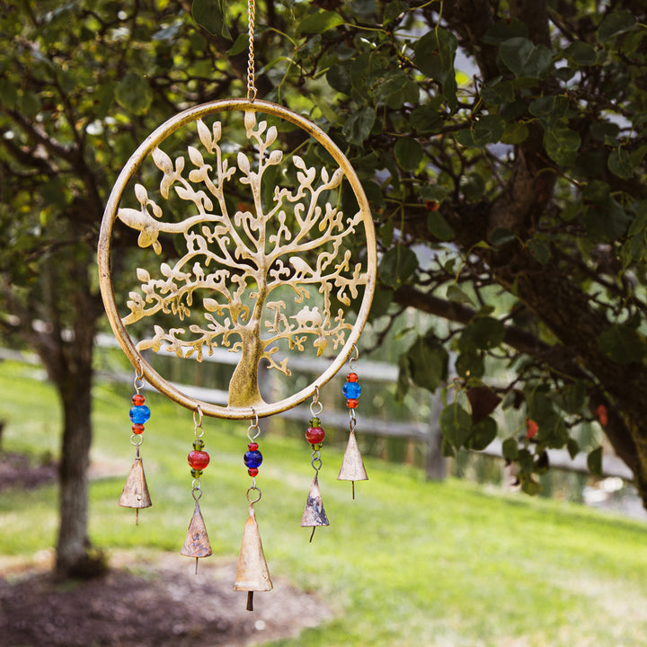 Recycled Tree of Life Wind Chime