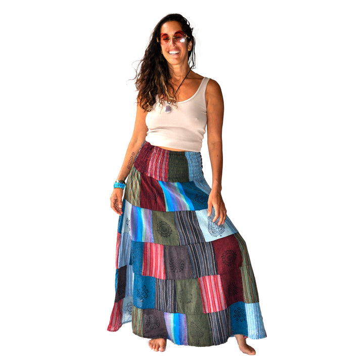 Mantra Patchwork Skirt