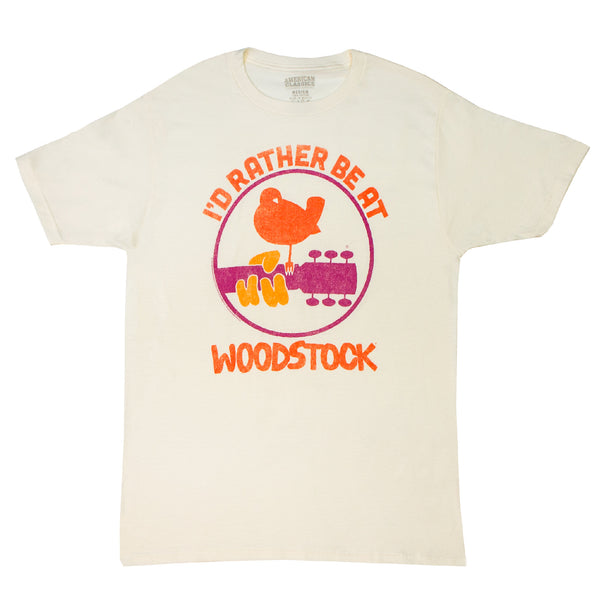 I'd Rather Be At Woodstock T Shirt